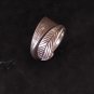 Fine Silver Rings Sterling 925 Vintage Craft Jewelry Karen Adjustable Size R412