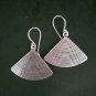 FINE SILVER EARRINGS 925 STERLING CRAFT Dangle 9g Fin Spiral Round 23242