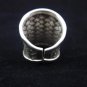 Fine Silver Rings 925 Sterling Classic Basket Weaves Premium Craft Cool Jewelry