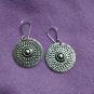 FINE SILVER EARRINGS 925 STERLING CRAFT VINTAGE TRIBAL JEWELRY WOMEN LOT1755