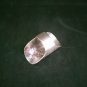 FINE SILVER RINGS 925 STERLING FREE SIZE 8g VINTAGE ABSTACT ENGRAVED R23803