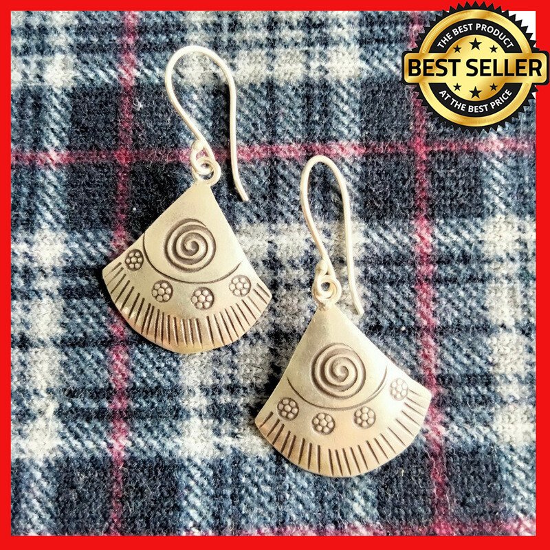 Fine Silver Earrings Sterling 925 Party Wear Strike Noted Precious Dangle