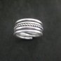 FINE SILVER RINGS 925 STERLING &atilde;�&ordf;&atilde;�&sup3;&atilde;�&deg; BAGUE ADJUSTABLE SIZE SIMPLE ISLAMIC STYLE