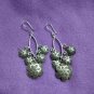 FINE SILVER EARRINGS 925 STERLING CRAFT VINTAGE TRIBAL JEWELRY WOMEN LOT1717