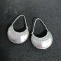 FINE SILVER EARRINGS VINTAGE CRAFT DANGLE ARTISAN 10g Classic Art HUGGIE #E071