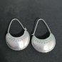 FINE SILVER EARRINGS VINTAGE CRAFT DANGLE ARTISAN 10g Classic Art HUGGIE #E071