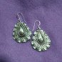FINE SILVER EARRINGS 925 STERLING CRAFT VINTAGE TRIBAL JEWELRY WOMEN LOT1715