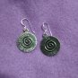 FINE SILVER EARRINGS 925 STERLING CRAFT VINTAGE TRIBAL JEWELRY WOMEN LOT1709