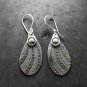 FINE SILVER EARRINGS 925 STERLING CRAFT Hook 8g LOT18 Dangle Wing 19