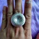 FINE SILVER RINGS 925 STERLING リング BAGUE ADJUSTABLE SIZE ROUND BOOB R7711 FINE SILVER RINGS 925 STERLING リング BAGUE ADJUSTABLE SIZE ROUND BOOB R7711