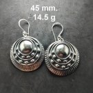 FINE SILVER EARRINGS 925 STERLING CRAFT Hook 14g LOT18 Dangle Egypt Theme 25