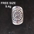 Fine Silver Rings Sterling 925 Vintage Craft Jewelry Karen Adjustable Size R426