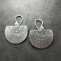 FINE SILVER EARRINGS 925 STERLING CRAFT Hook 9g LOT18 Dangle Half Curve 20