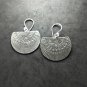 FINE SILVER EARRINGS 925 STERLING CRAFT Hook 9g LOT18 Dangle Half Curve 20