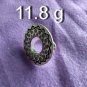 FINE SILVER RINGS 925 STERLING FFONIWCH f&Atilde;&iexcl;inne ADJUSTABLE SIZE ROUND HOOP R7720