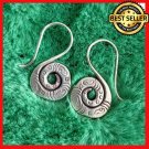 FINE SILVER EARRINGS 925 STERLING CRAFT VINTAGE TRIBAL FASHION ARTISAN LOT1611
