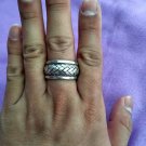 Fine Silver Rings Sterling 925 반지 Craft Jewelry Fashion Adjustable Size R78049