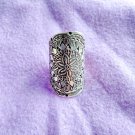 FINE SILVER RINGS 925 STERLING FFONIWCH fáinne ADJUSTABLE SIZE ARTISAN R7733