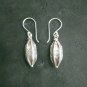 FINE SILVER EARRINGS 925 STERLING CRAFT Dangle 6g Vintage Seed Nuts 23819