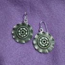 FINE SILVER EARRINGS 925 STERLING CRAFT VINTAGE TRIBAL JEWELRY WOMEN LOT1736