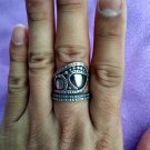 Fine Silver Rings Sterling 925 반지 Craft Jewelry Fashion Adjustable Size R78045