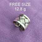Fine Silver Rings Sterling 925 반지 Craft Jewelry Fashion Adjustable Size R78013