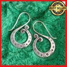 FINE SILVER EARRINGS 925 STERLING CRAFT VINTAGE TRIBAL FASHION ARTISAN LOT1618