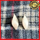 Fine Silver Earrings Sterling 925 Small Twist Sparkle STUD women Cute Gift