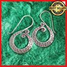 FINE SILVER EARRINGS 925 STERLING CRAFT VINTAGE TRIBAL FASHION ARTISAN LOT1622