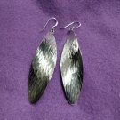 FINE SILVER EARRINGS 925 STERLING CRAFT VINTAGE TRIBAL JEWELRY WOMEN LOT1729