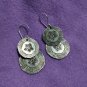 FINE SILVER EARRINGS 925 STERLING CRAFT CLUSTDLYSAU JEWELRY WOMEN LOT1777