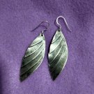 FINE SILVER EARRINGS 925 STERLING CRAFT VINTAGE TRIBAL JEWELRY WOMEN LOT1756