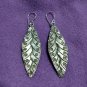FINE SILVER EARRINGS 925 STERLING CRAFT VINTAGE TRIBAL JEWELRY WOMEN LOT1703
