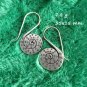 FINE SILVER EARRINGS 925 STERLING CRAFT VINTAGE TRIBAL FASHION ARTISAN LOT1620