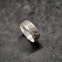 FINE SILVER RINGS 925 STERLING &atilde;�&ordf;&atilde;�&sup3;&atilde;�&deg; BAGUE ADJUSTABLE SIZE OLIVE BAND WINNER LUCK