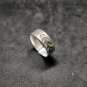 FINE SILVER RINGS 925 STERLING &atilde;�&ordf;&atilde;�&sup3;&atilde;�&deg; BAGUE ADJUSTABLE SIZE OLIVE BAND WINNER LUCK