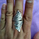 Fine Silver Rings Sterling 925 반지 Craft Jewelry Fashion Adjustable Size R78044