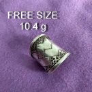 Fine Silver Rings Sterling 925 반지 Craft Jewelry Fashion Adjustable Size R78004