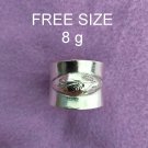 Fine Silver Rings Sterling 925 반지 Craft Jewelry Fashion Adjustable Size R78020