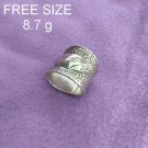 Fine Silver Rings Sterling 925 반지 Craft Jewelry Fashion Adjustable Size R78039