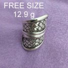 Fine Silver Rings Sterling 925 반지 Craft Jewelry Fashion Adjustable Size R78016