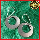 FINE SILVER EARRINGS 925 STERLING CRAFT VINTAGE TRIBAL FASHION ARTISAN LOT1608