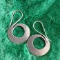 FINE SILVER EARRINGS 925 STERLING CRAFT VINTAGE TRIBAL FASHION ARTISAN LOT1608