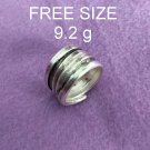 Fine Silver Rings Sterling 925 반지 Craft Jewelry Fashion Adjustable Size R78011