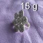 FINE SILVER RINGS 925 STERLING FFONIWCH f&Atilde;&iexcl;inne ADJUSTABLE SIZE BIG FACE R7721