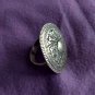 FINE SILVER RINGS 925 STERLING FFONIWCH f&Atilde;&iexcl;inne ADJUSTABLE SIZE ROUND R7719