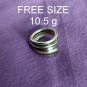 Fine Silver Rings Sterling 925 &euml;&deg;�&igrave;&sect;� Craft Jewelry Fashion Adjustable Size R78026