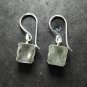 FINE SILVER EARRINGS 925 STERLING CRAFT Hook 4g LOT18 Dangle Square Boop 26