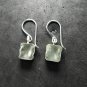 FINE SILVER EARRINGS 925 STERLING CRAFT Hook 4g LOT18 Dangle Square Boop 26