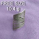 Fine Silver Rings Sterling 925 반지 Craft Jewelry Fashion Adjustable Size R78005